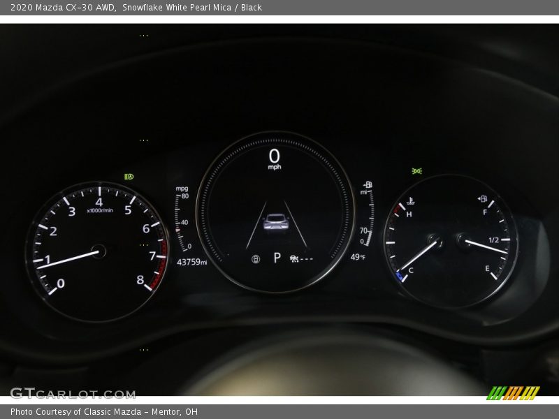 Snowflake White Pearl Mica / Black 2020 Mazda CX-30 AWD