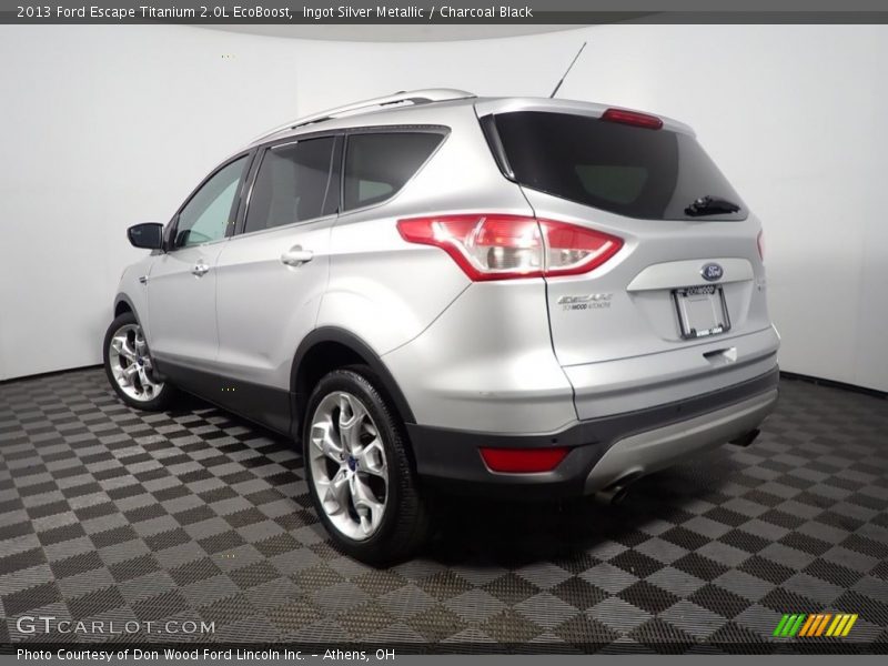 Ingot Silver Metallic / Charcoal Black 2013 Ford Escape Titanium 2.0L EcoBoost