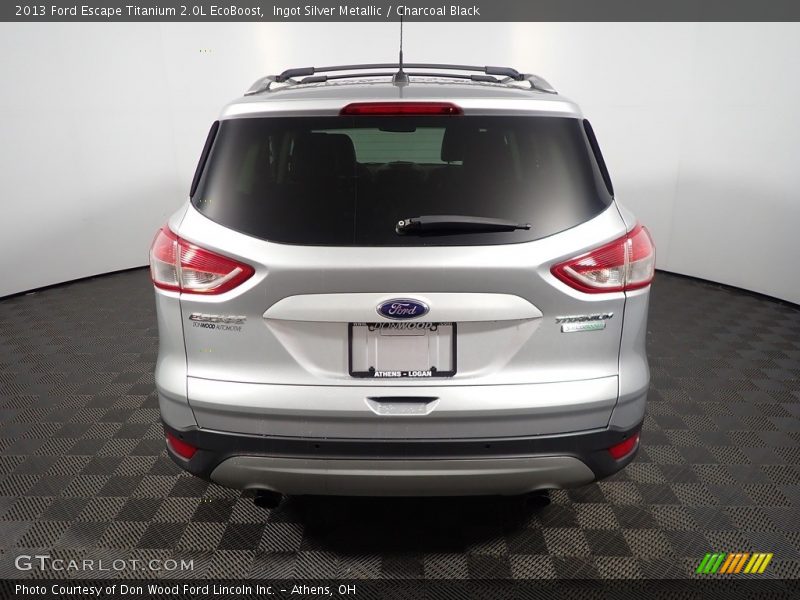 Ingot Silver Metallic / Charcoal Black 2013 Ford Escape Titanium 2.0L EcoBoost