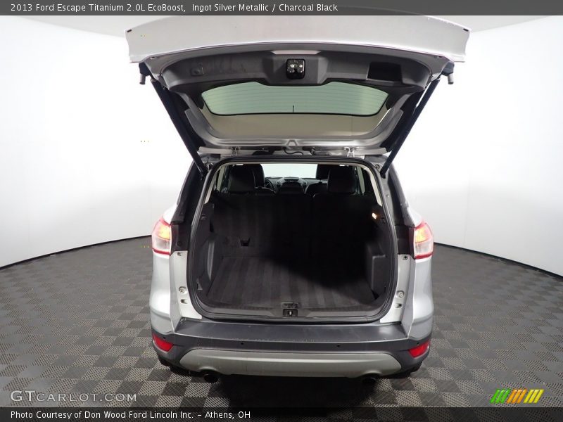 Ingot Silver Metallic / Charcoal Black 2013 Ford Escape Titanium 2.0L EcoBoost
