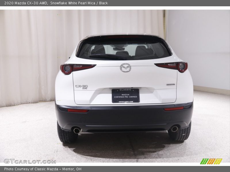 Snowflake White Pearl Mica / Black 2020 Mazda CX-30 AWD