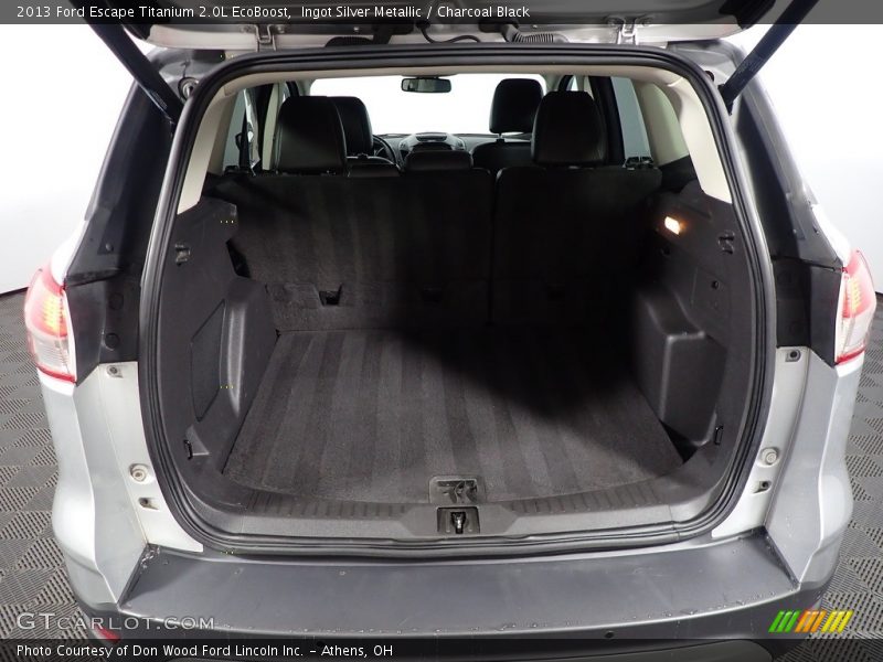 Ingot Silver Metallic / Charcoal Black 2013 Ford Escape Titanium 2.0L EcoBoost