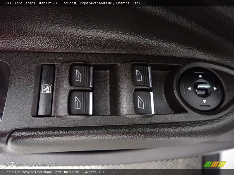 Ingot Silver Metallic / Charcoal Black 2013 Ford Escape Titanium 2.0L EcoBoost