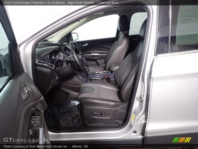 Ingot Silver Metallic / Charcoal Black 2013 Ford Escape Titanium 2.0L EcoBoost