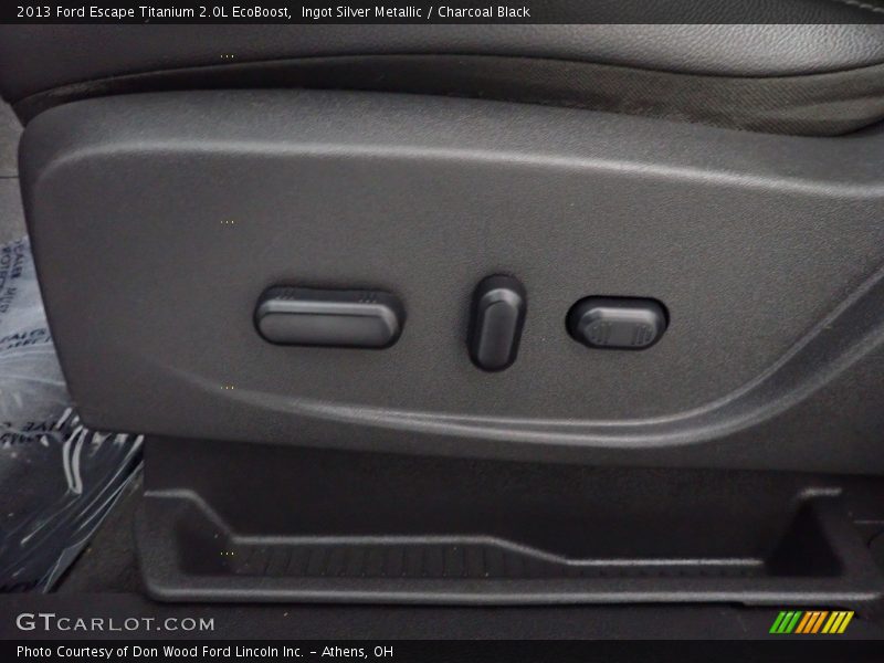 Ingot Silver Metallic / Charcoal Black 2013 Ford Escape Titanium 2.0L EcoBoost