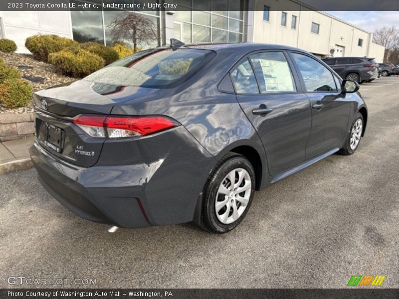  2023 Corolla LE Hybrid Underground
