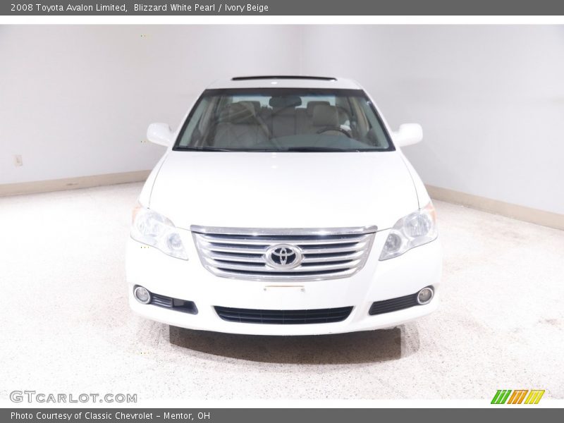 Blizzard White Pearl / Ivory Beige 2008 Toyota Avalon Limited
