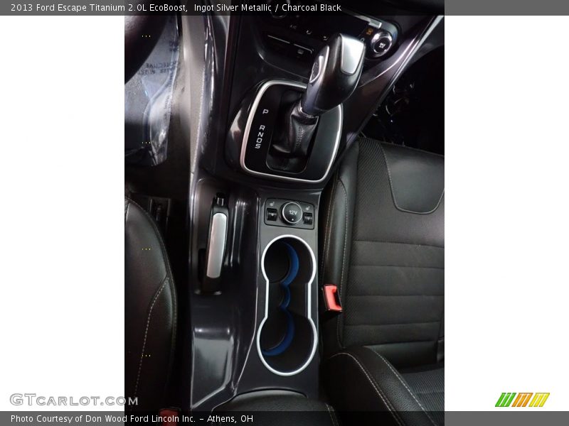 Ingot Silver Metallic / Charcoal Black 2013 Ford Escape Titanium 2.0L EcoBoost