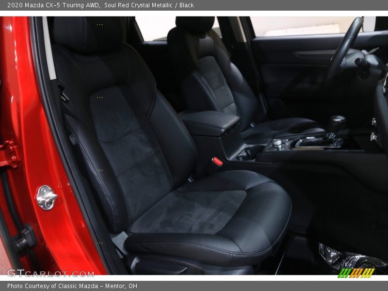 Soul Red Crystal Metallic / Black 2020 Mazda CX-5 Touring AWD