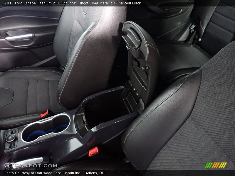 Ingot Silver Metallic / Charcoal Black 2013 Ford Escape Titanium 2.0L EcoBoost