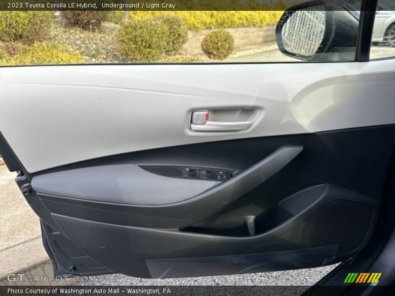 Door Panel of 2023 Corolla LE Hybrid