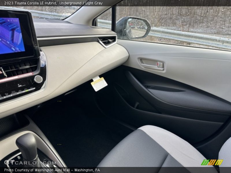 Underground / Light Gray 2023 Toyota Corolla LE Hybrid