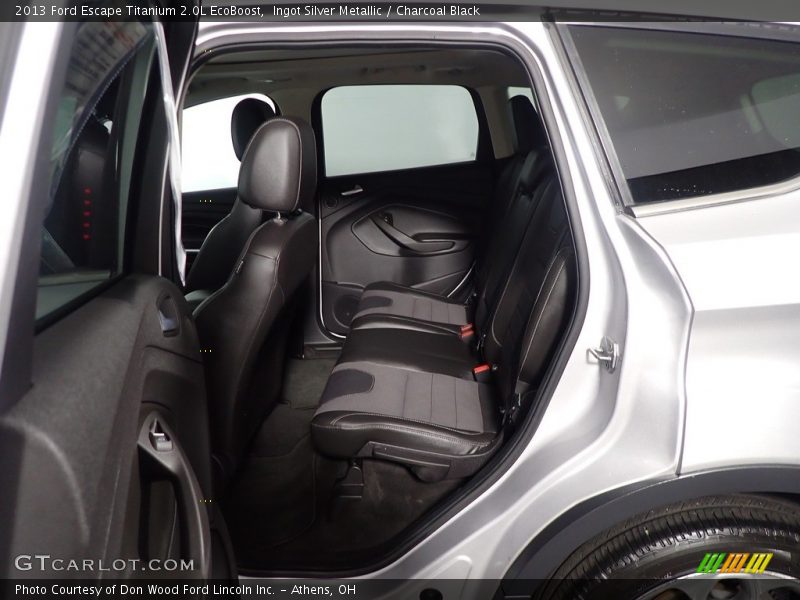 Ingot Silver Metallic / Charcoal Black 2013 Ford Escape Titanium 2.0L EcoBoost