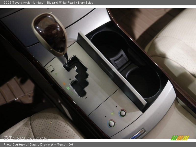 Blizzard White Pearl / Ivory Beige 2008 Toyota Avalon Limited