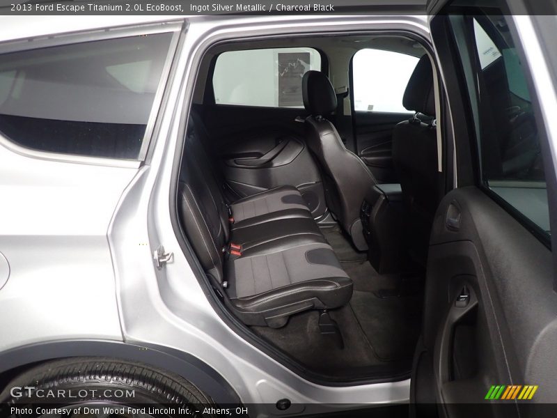 Ingot Silver Metallic / Charcoal Black 2013 Ford Escape Titanium 2.0L EcoBoost