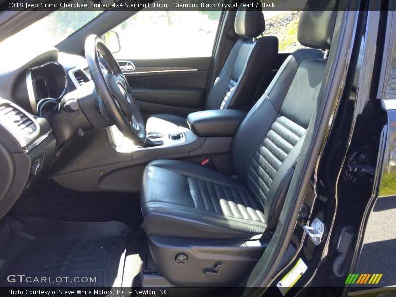 Front Seat of 2018 Grand Cherokee Limited 4x4 Sterling Edition