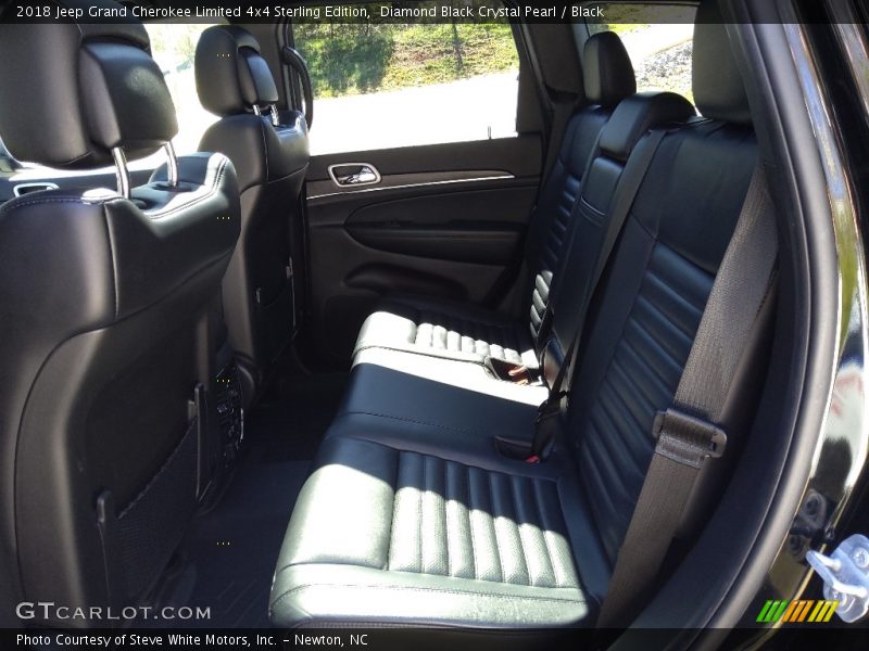 Rear Seat of 2018 Grand Cherokee Limited 4x4 Sterling Edition