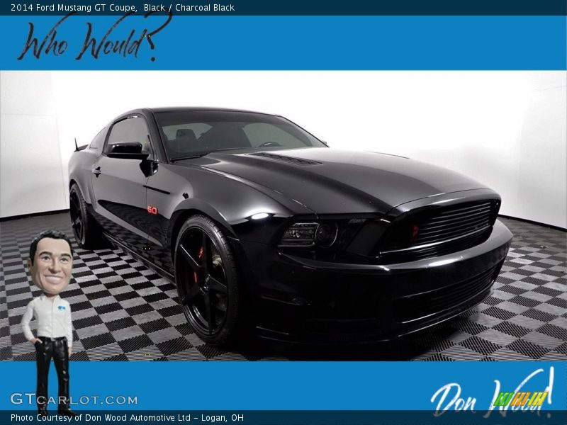 Black / Charcoal Black 2014 Ford Mustang GT Coupe