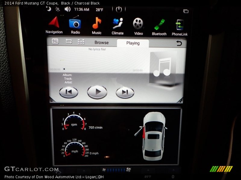 Black / Charcoal Black 2014 Ford Mustang GT Coupe