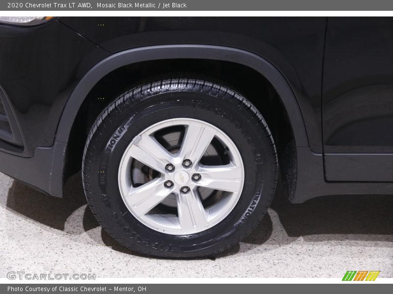 Mosaic Black Metallic / Jet Black 2020 Chevrolet Trax LT AWD