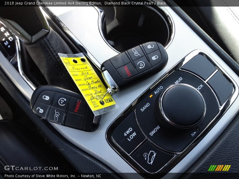 Keys of 2018 Grand Cherokee Limited 4x4 Sterling Edition