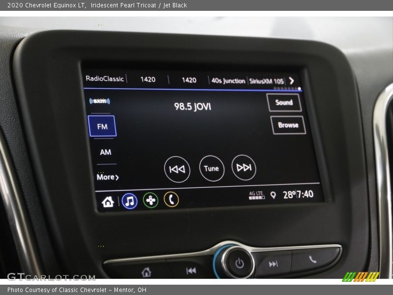 Iridescent Pearl Tricoat / Jet Black 2020 Chevrolet Equinox LT