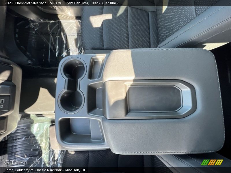 Black / Jet Black 2023 Chevrolet Silverado 1500 WT Crew Cab 4x4