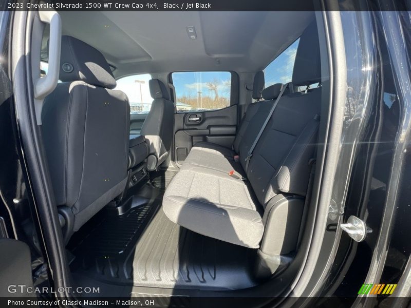 Black / Jet Black 2023 Chevrolet Silverado 1500 WT Crew Cab 4x4