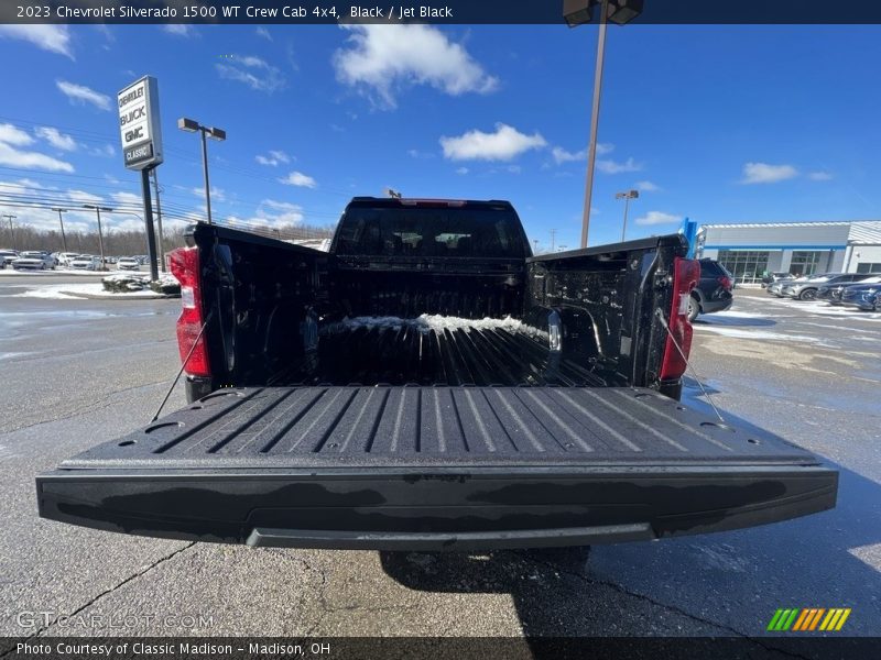 Black / Jet Black 2023 Chevrolet Silverado 1500 WT Crew Cab 4x4