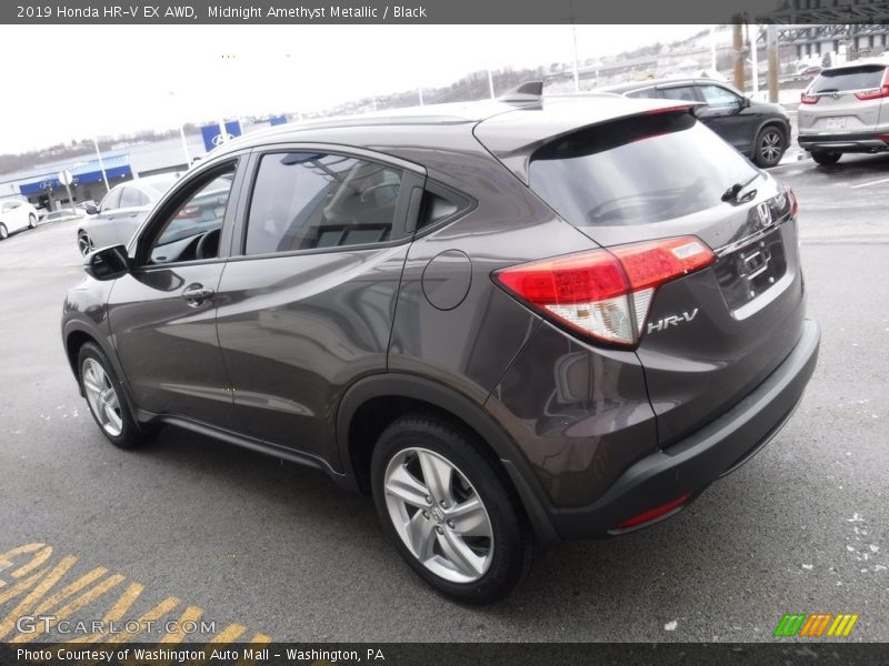 Midnight Amethyst Metallic / Black 2019 Honda HR-V EX AWD