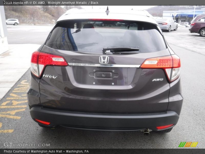 Midnight Amethyst Metallic / Black 2019 Honda HR-V EX AWD