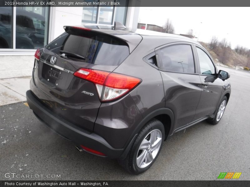 Midnight Amethyst Metallic / Black 2019 Honda HR-V EX AWD