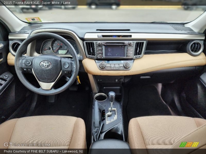 Super White / Latte 2015 Toyota RAV4 XLE