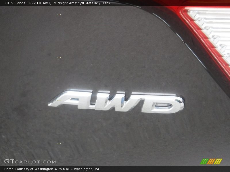 Midnight Amethyst Metallic / Black 2019 Honda HR-V EX AWD
