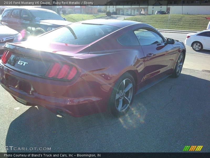 Ruby Red Metallic / Ebony 2016 Ford Mustang V6 Coupe