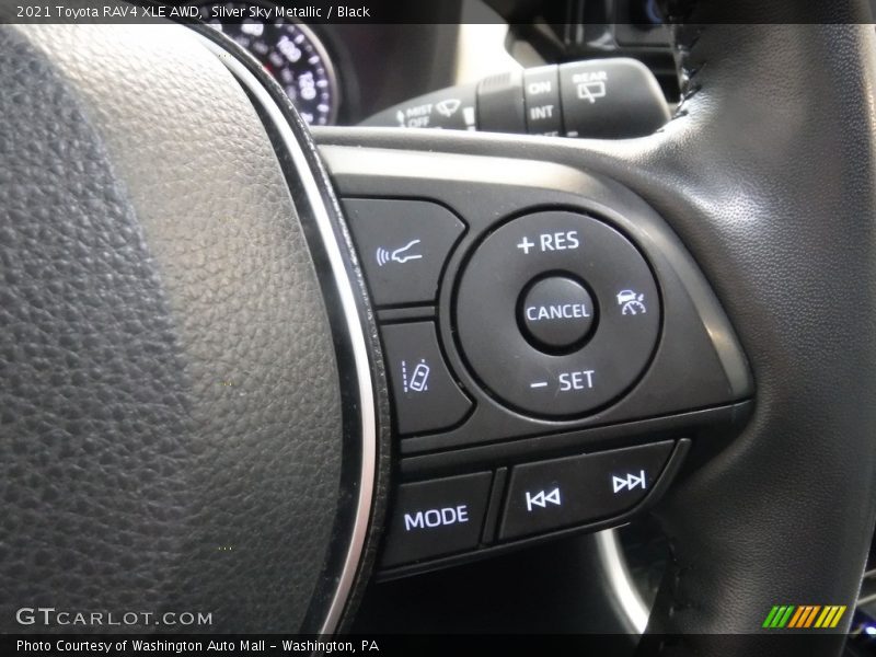 Silver Sky Metallic / Black 2021 Toyota RAV4 XLE AWD