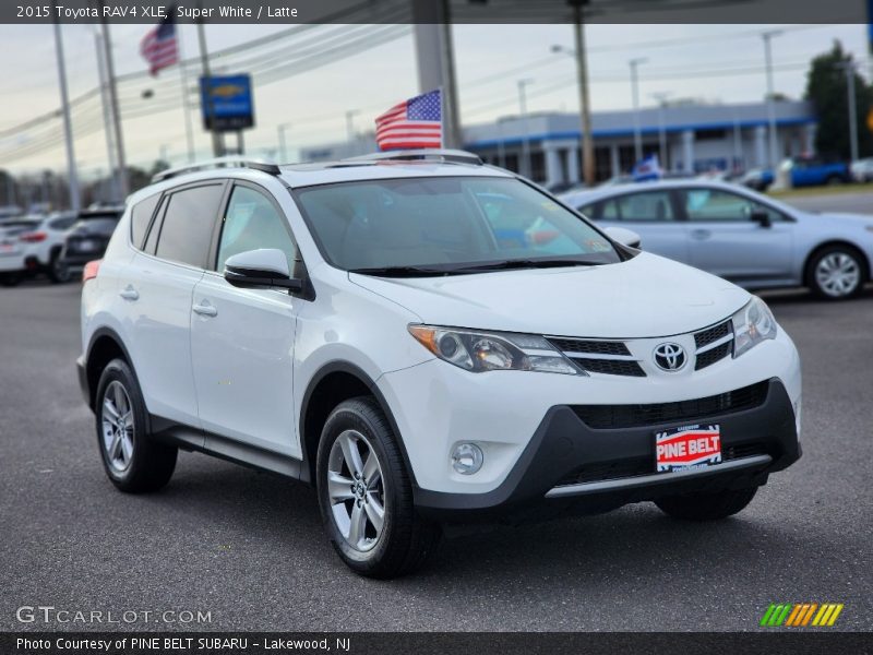 Super White / Latte 2015 Toyota RAV4 XLE