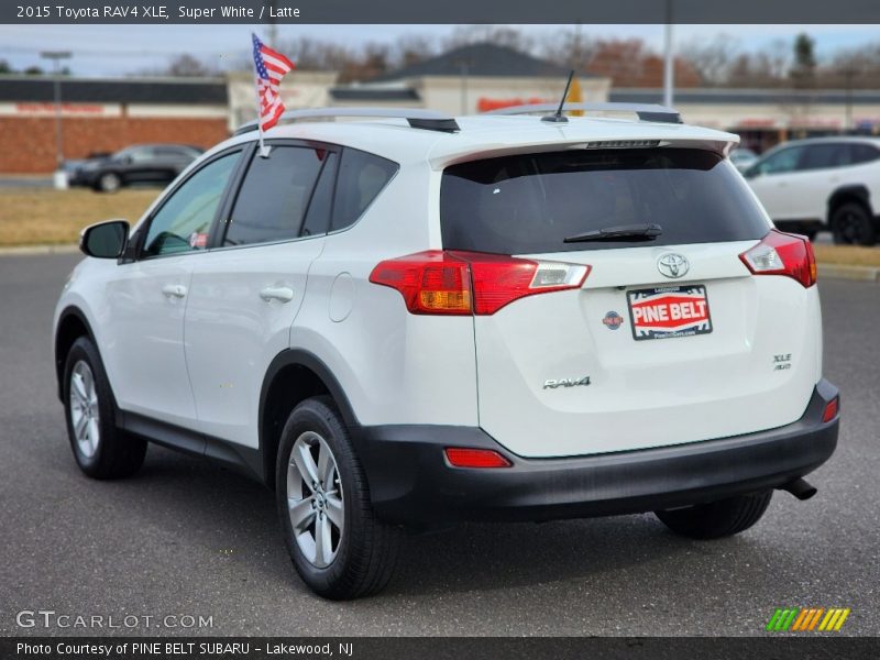 Super White / Latte 2015 Toyota RAV4 XLE