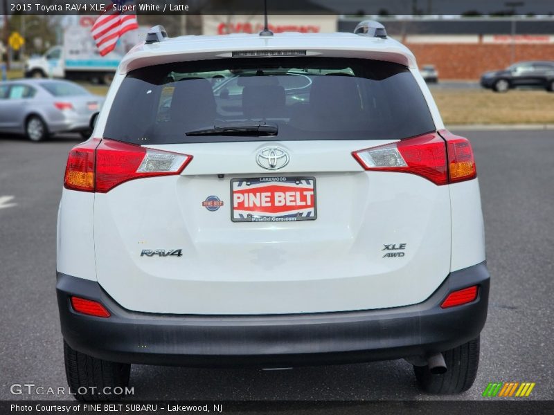 Super White / Latte 2015 Toyota RAV4 XLE