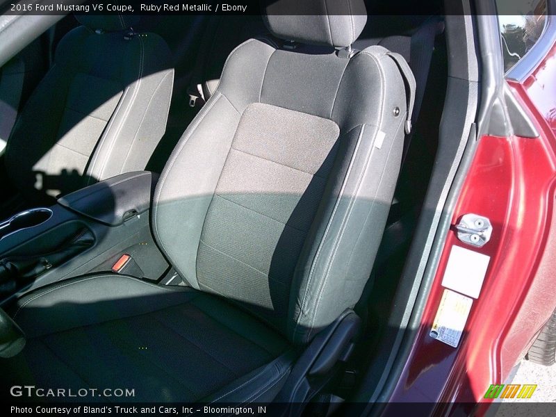 Ruby Red Metallic / Ebony 2016 Ford Mustang V6 Coupe