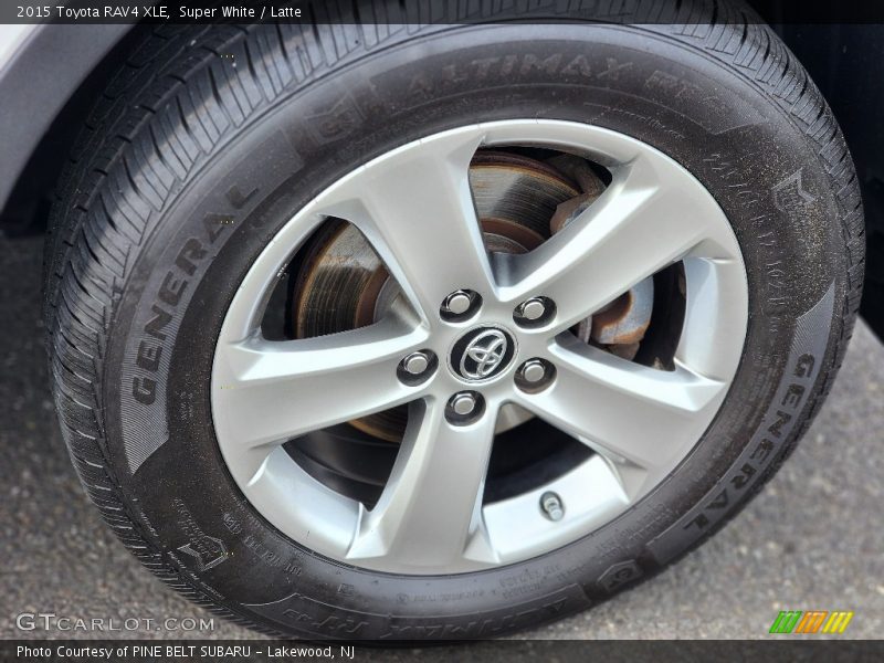 Super White / Latte 2015 Toyota RAV4 XLE
