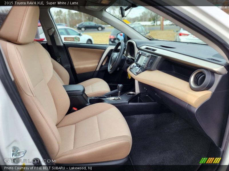 Super White / Latte 2015 Toyota RAV4 XLE