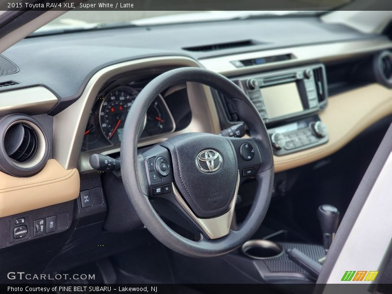 Super White / Latte 2015 Toyota RAV4 XLE
