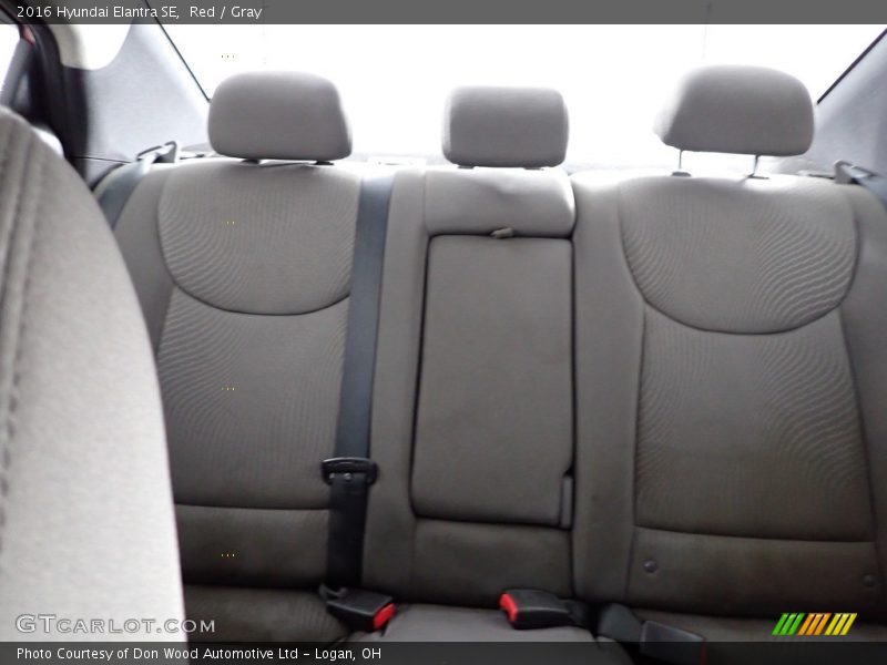 Red / Gray 2016 Hyundai Elantra SE