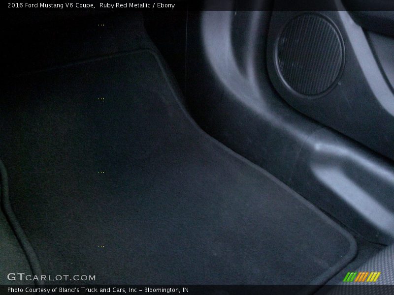 Ruby Red Metallic / Ebony 2016 Ford Mustang V6 Coupe