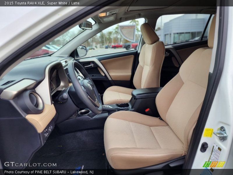  2015 RAV4 XLE Latte Interior