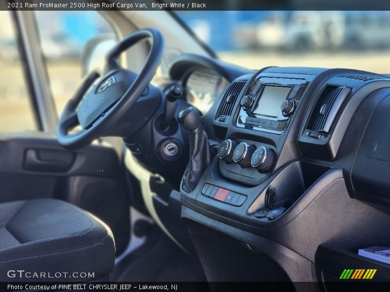 Bright White / Black 2021 Ram ProMaster 2500 High Roof Cargo Van