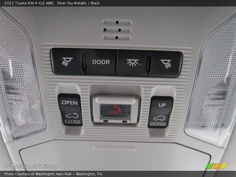 Silver Sky Metallic / Black 2021 Toyota RAV4 XLE AWD