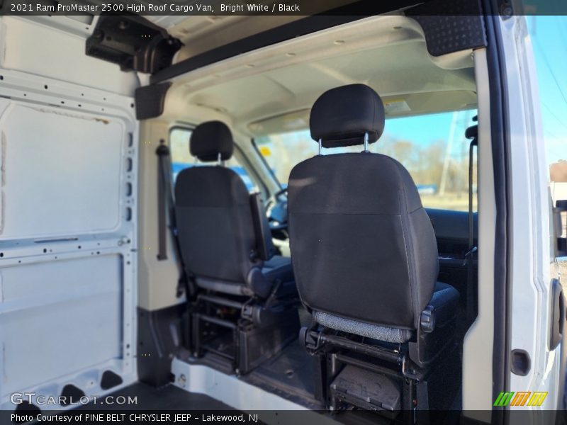 Bright White / Black 2021 Ram ProMaster 2500 High Roof Cargo Van