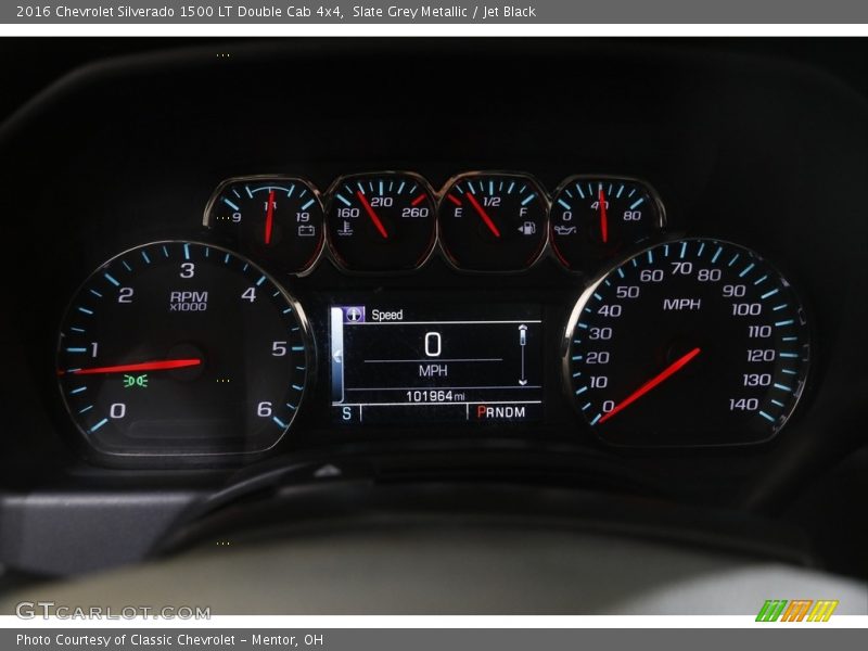  2016 Silverado 1500 LT Double Cab 4x4 LT Double Cab 4x4 Gauges